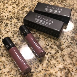2 New Sephora Luster Matte Lip color in Fig Luster